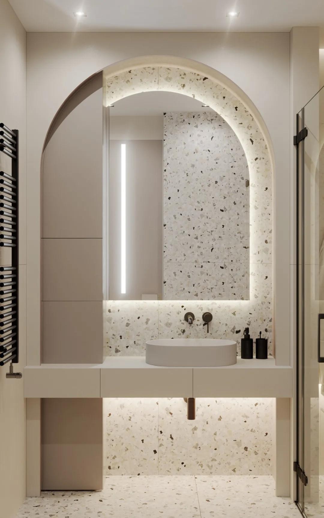 浴室设计|不同元素与大理石巧妙融合,这么有趣!赶紧码住~