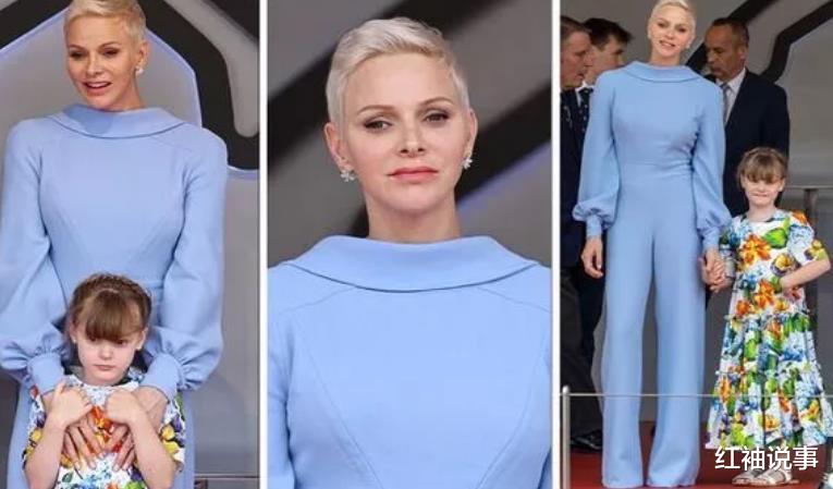 麻花辫|44岁夏琳王妃美人迟暮，无袖礼服又村又土，婚姻不幸福老得真快