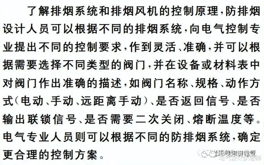 防排烟设备的原理、适用场合以及系统的控制方案详解