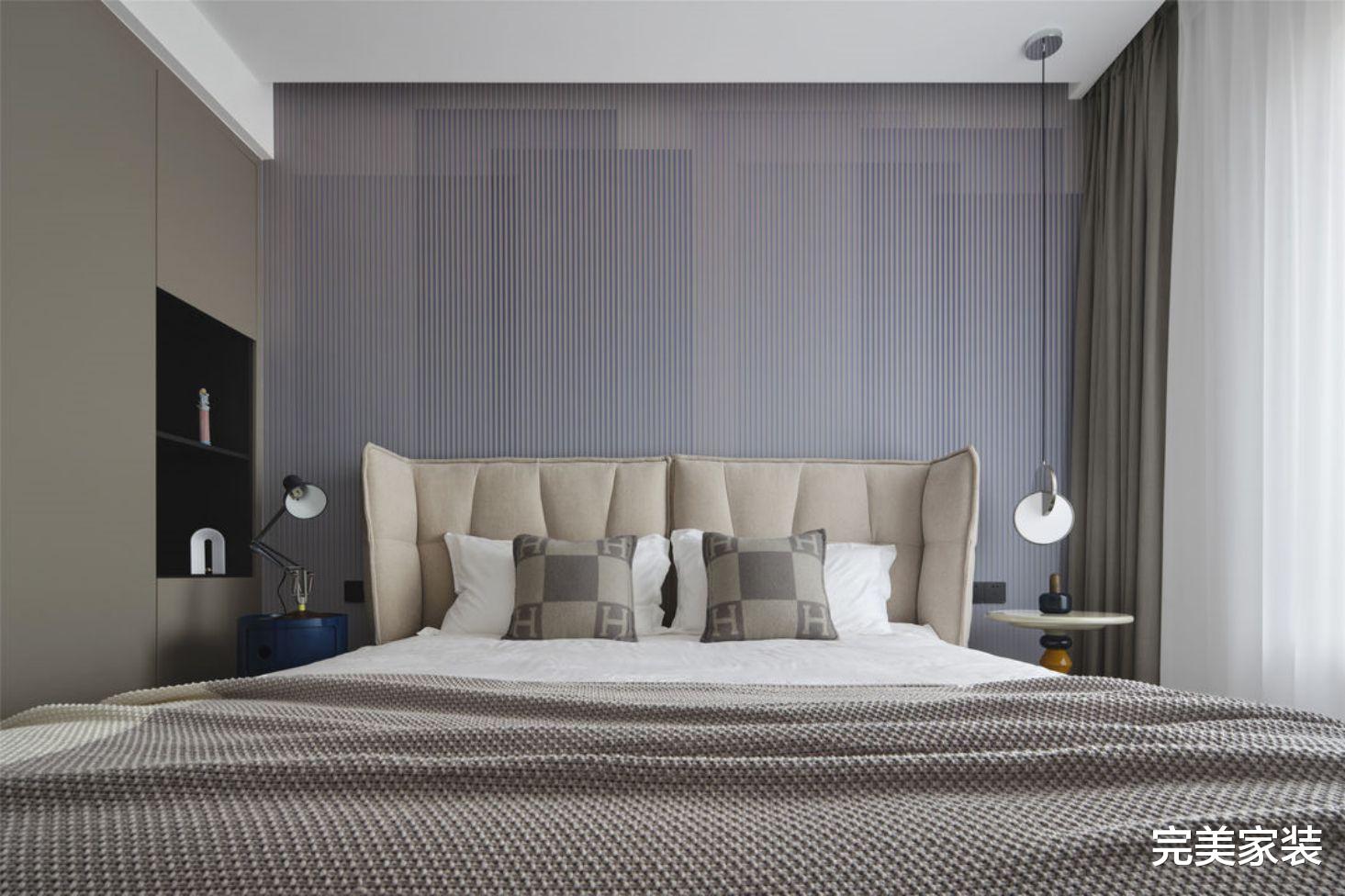 120㎡精装三居室不只是洋气,爱意十足,给父母一个暖暖的家