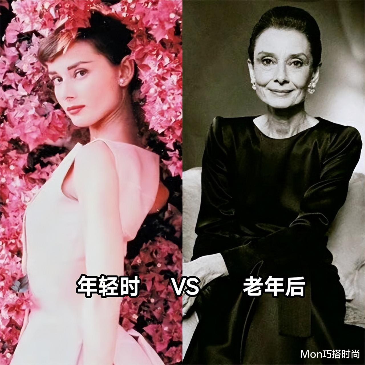 有一种时尚叫:“赫本”,年轻时气质高级,老了也优雅从容,好美