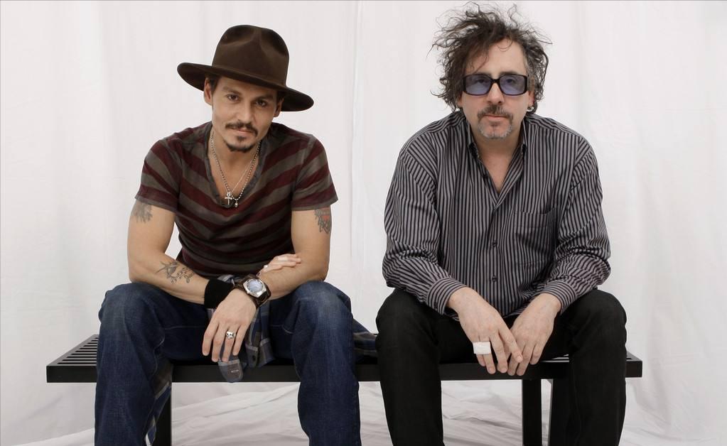 约翰尼·德普|德普+薇诺娜+蒂姆·波顿梦幻组合拍新片！凯特·摩丝也来慰问旧情人