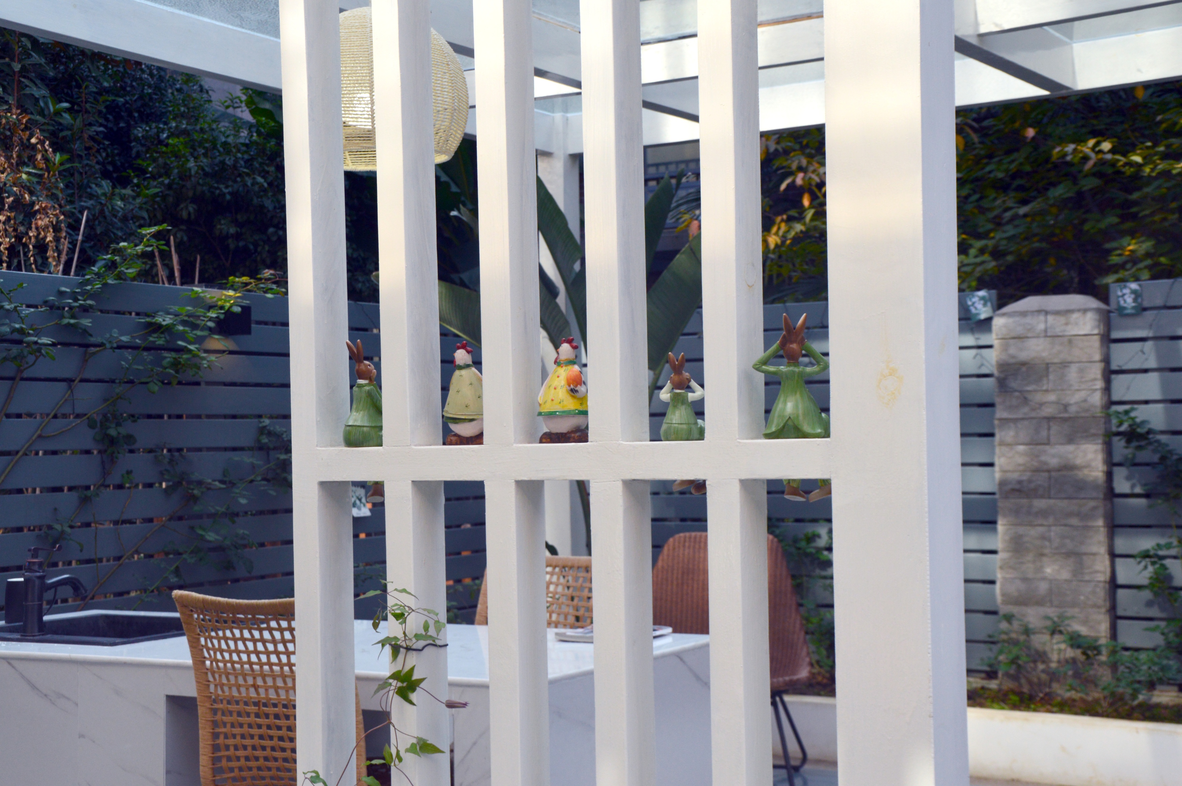 80㎡的创意花园设计,现代庭院的居家小生活