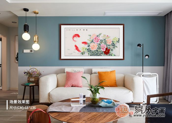 客厅|客厅适合挂什么画?这5款吉祥花鸟画,让家更美观大方