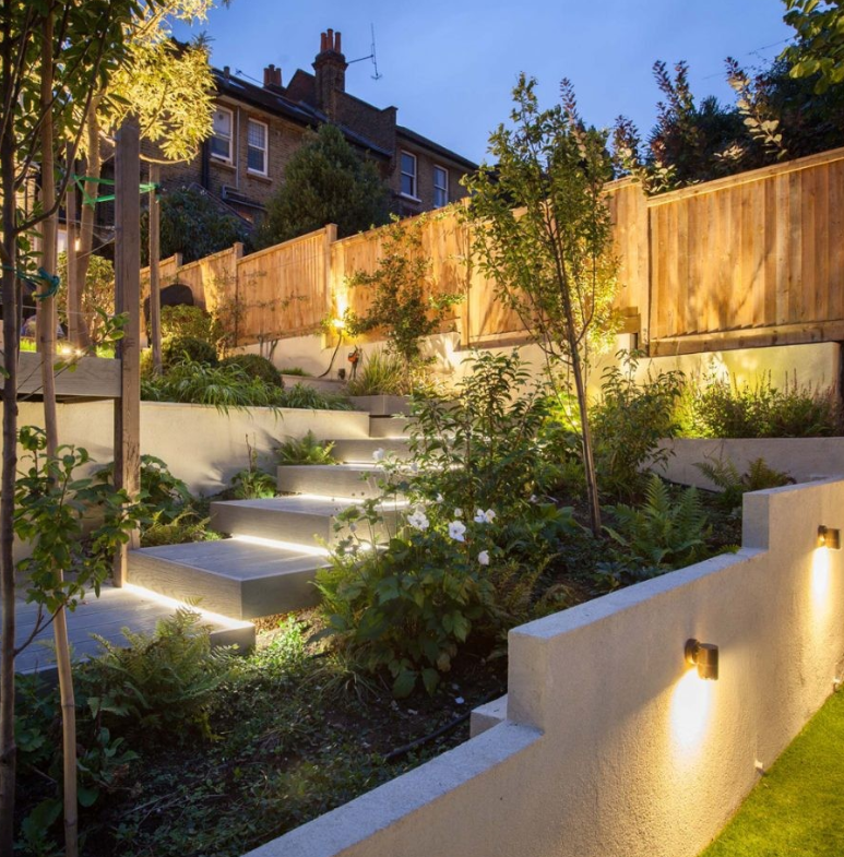 庆幸院子有这样的\坡度\,层次感更强,不同层次造景邻居老羡慕