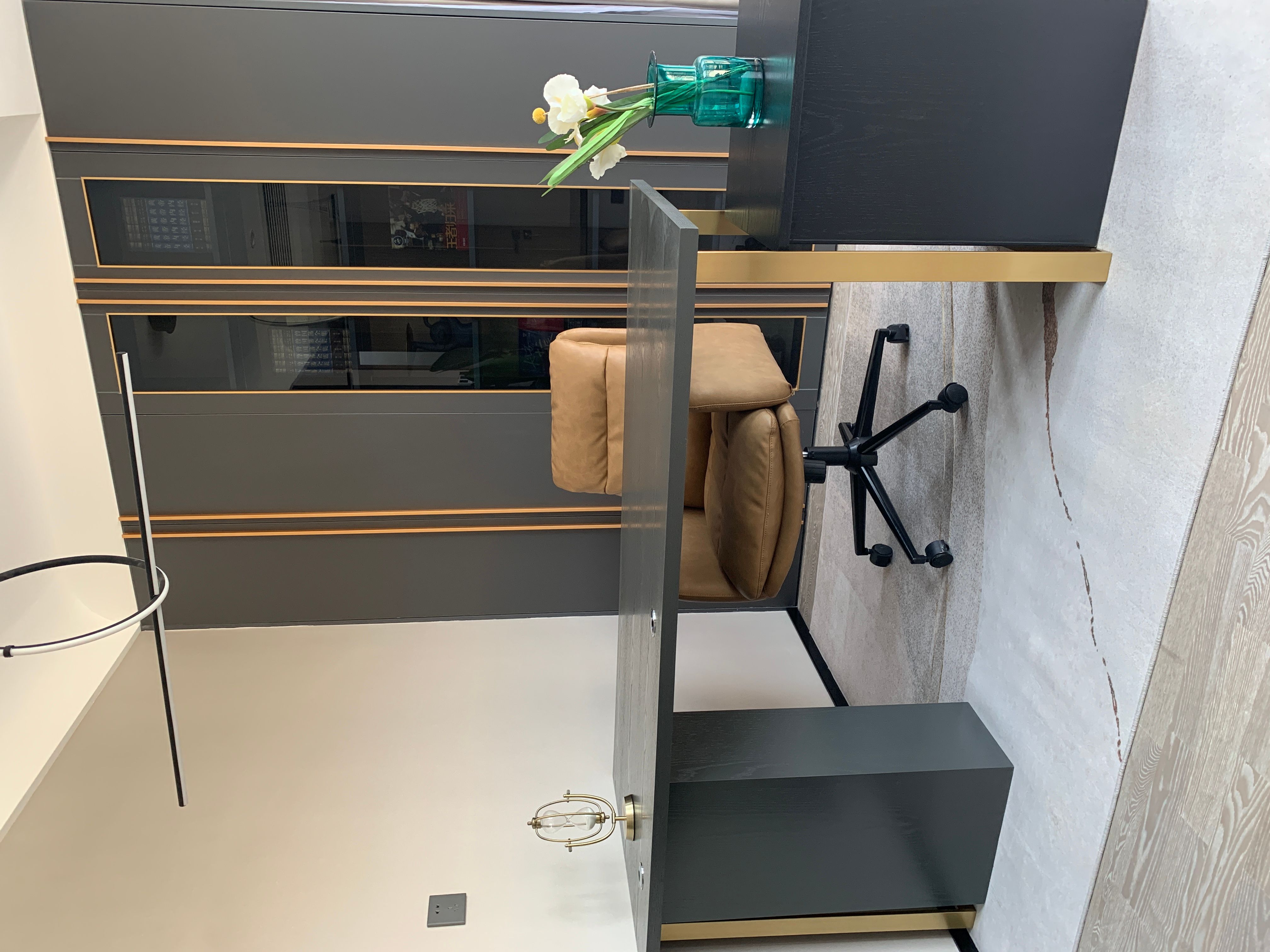 轻奢风格,采光绝好的书房如何设计?