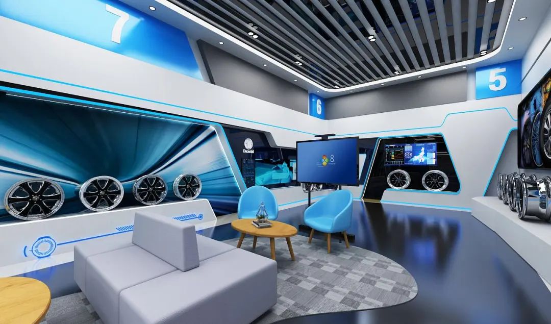 高颜值、科技感! 这才是现代科技展厅设计打造该有的样子!