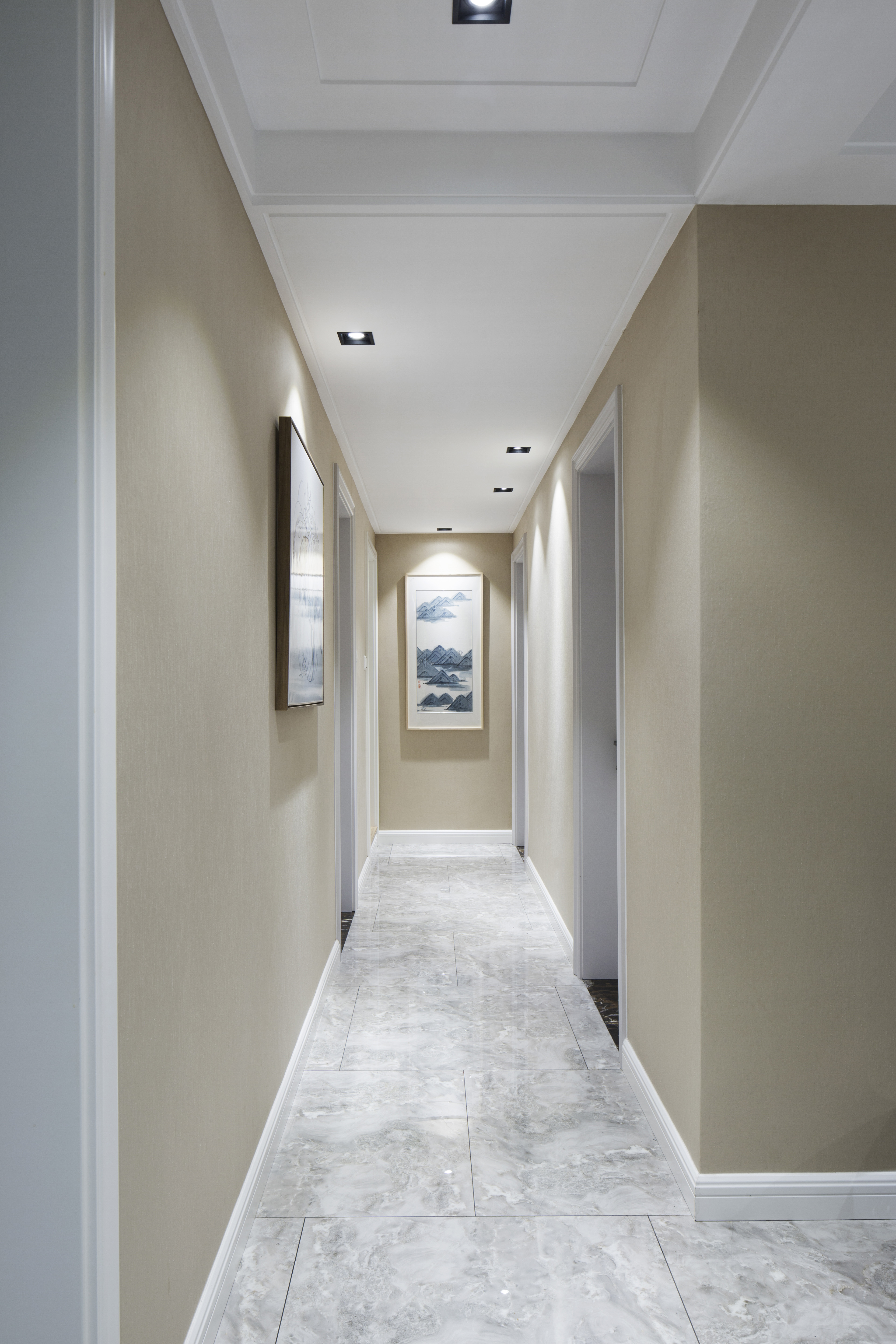 麻吉设计 | 148㎡静谧沉稳的现代折衷主义