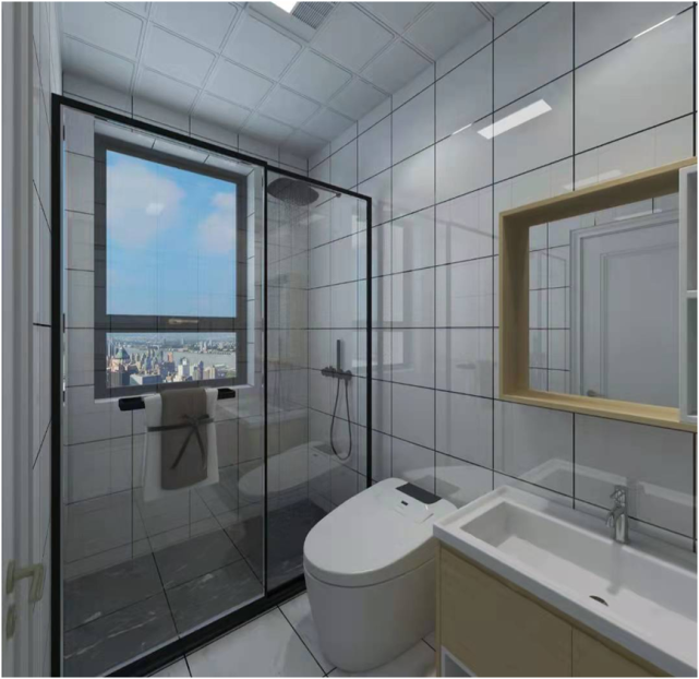 130㎡原木北欧风，文化砖作背景墙装饰，清新又时尚