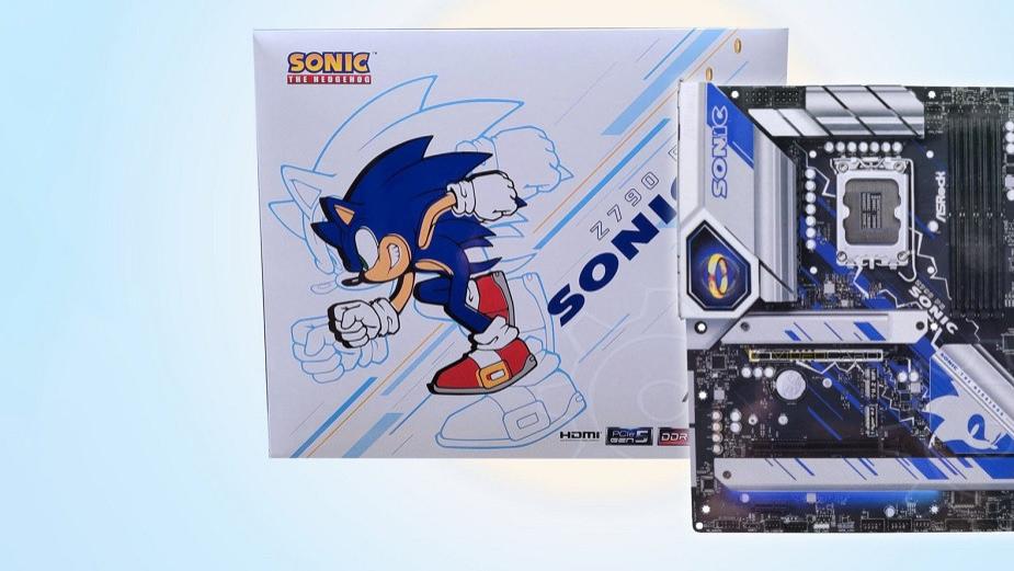 华擎将与世嘉刺猬索尼克联名，推出Z790 PG Sonic主板