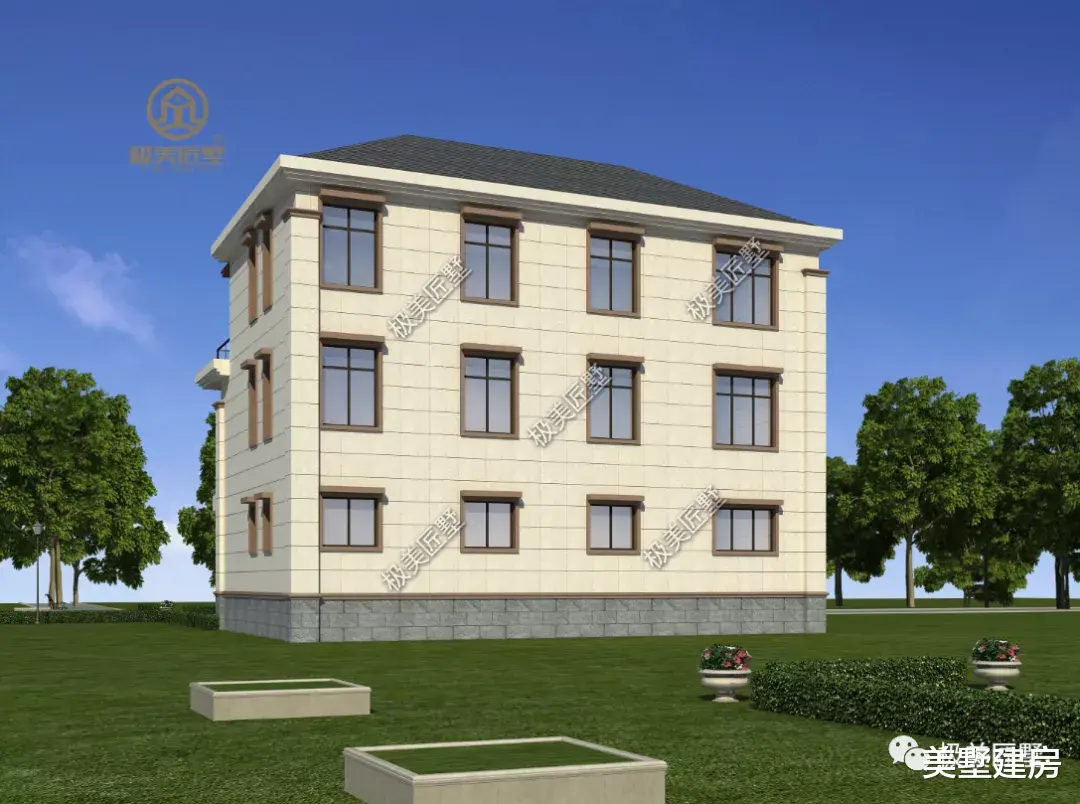 时尚的设计还是要看现代风,16米×17米,看看不吃亏