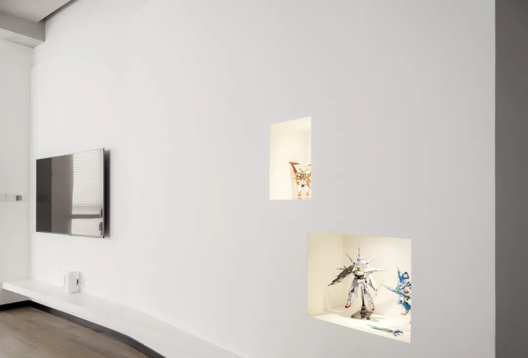 超小户型的全能公寓：几何元素+阶梯式吊顶，隔壁邻居都看愣了！