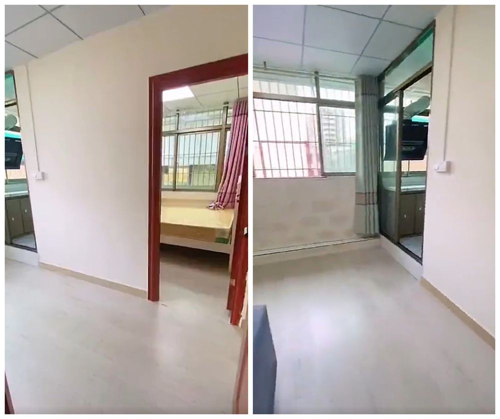 他租下30㎡一室一厅小家：厕所在厨房里，采光虽好但户型太奇葩