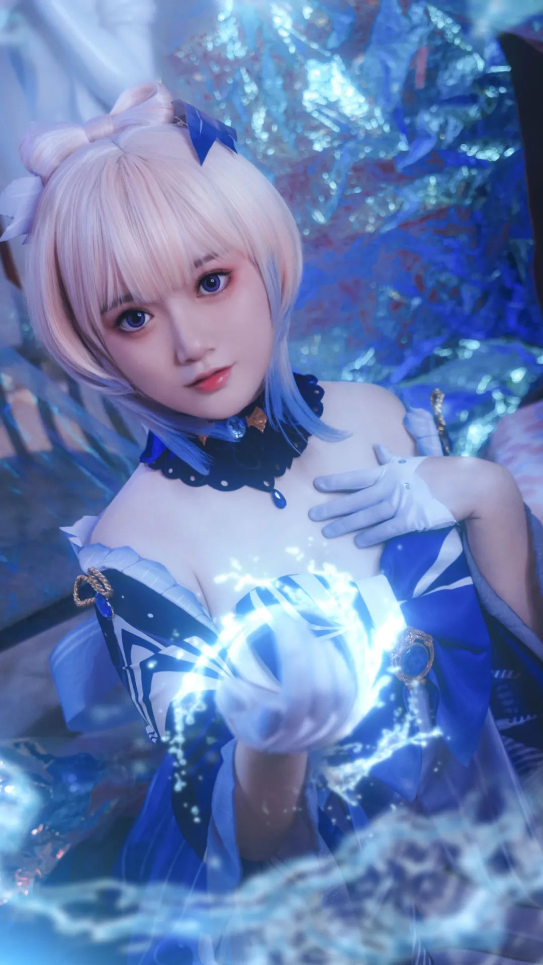 acgn漫评|cos:原神珊瑚宫心海cos正片@梦璃