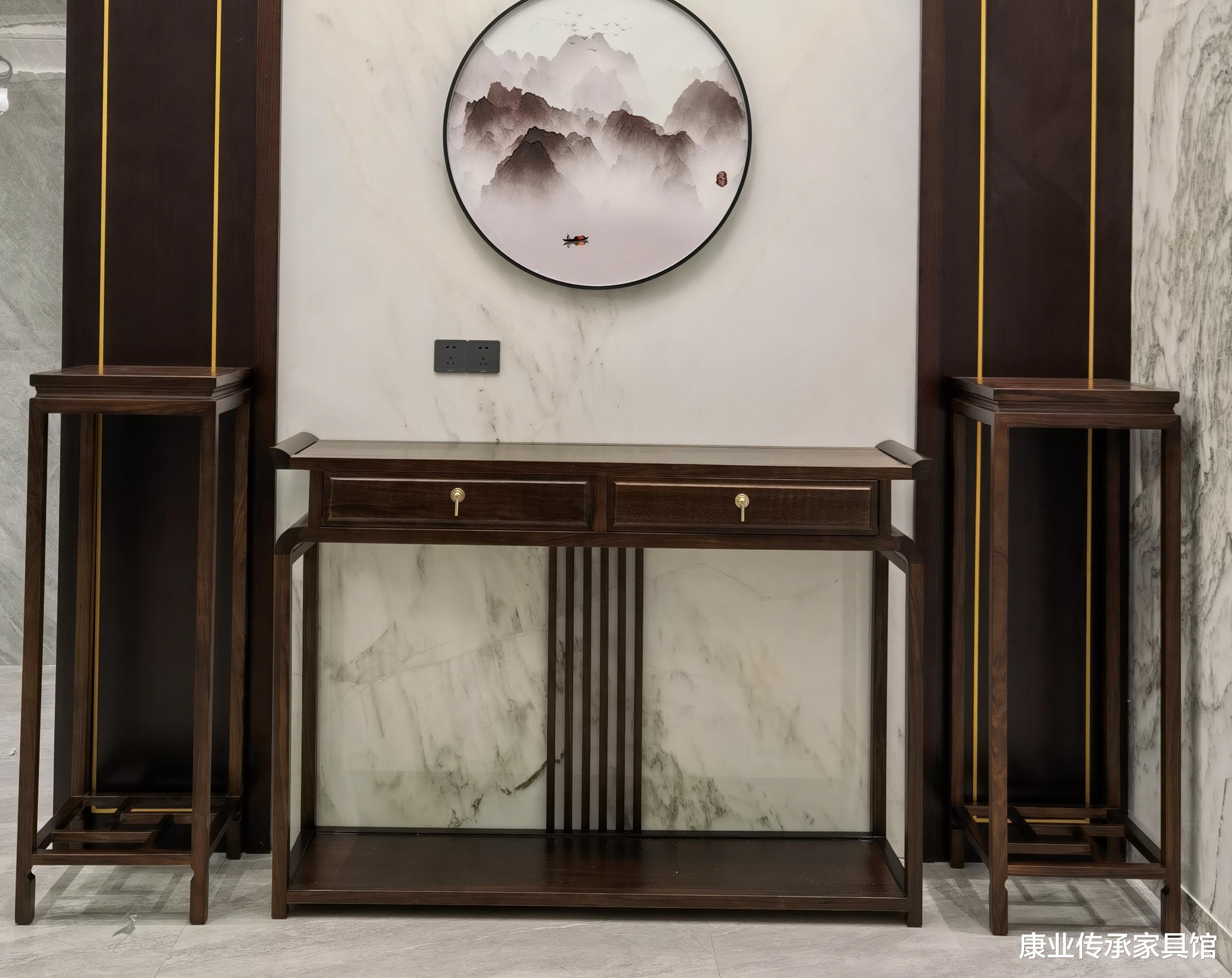 新中式风格装修案例，方圆结合，尽显和谐美好之意