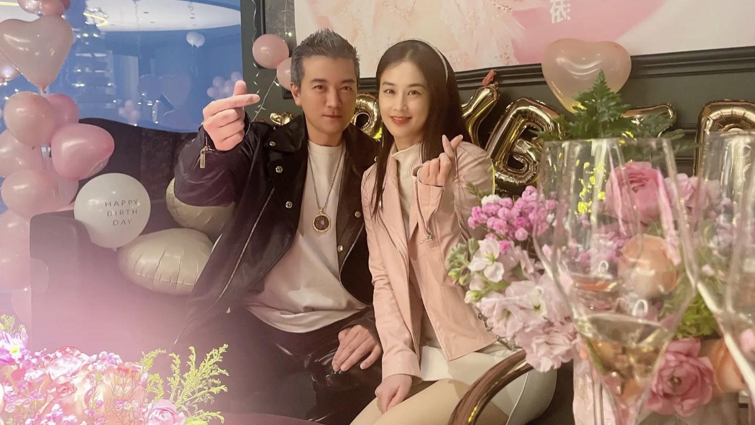 黄圣依|杨子高调为40岁黄圣依庆生，现场布置六层大蛋糕，堪比婚礼现场