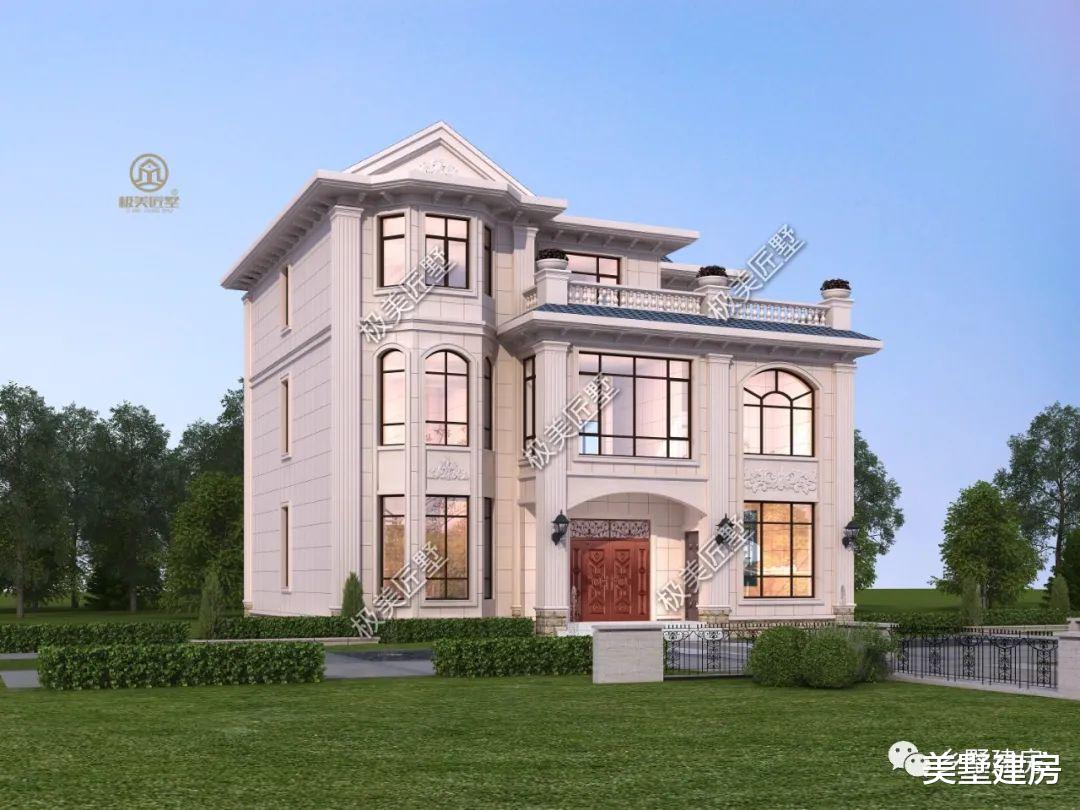 真的坐不住了,快看这款大气的欧式三层别墅,保证你心动!