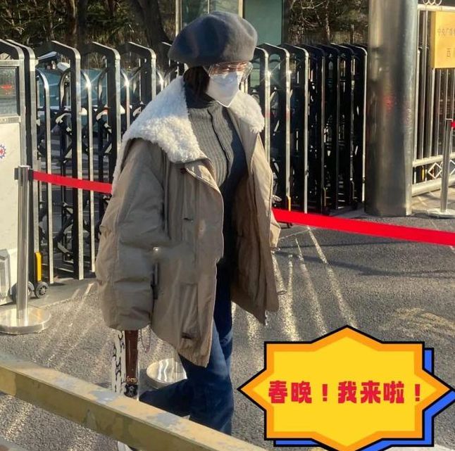 秦海璐|众星亮相春晚首次彩排,秦海璐显胖,吴磊高冷,秦岚穿搭遭吐槽