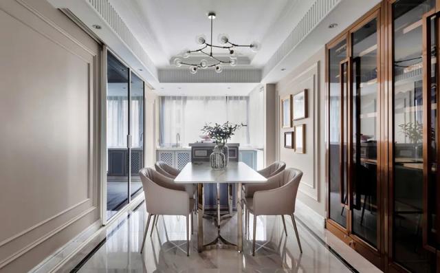 210㎡现代轻奢,华丽优雅的设计,不凡脱俗好高级