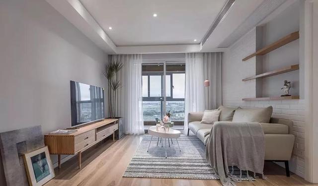 她家86㎡三居室，不仅空间开阔，收纳性还很强，处处都是小心机！