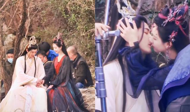 陈都灵|《长月烬明》黑衣罗云熙受伤，白鹿美到发光，邓为陈都灵有吻戏！