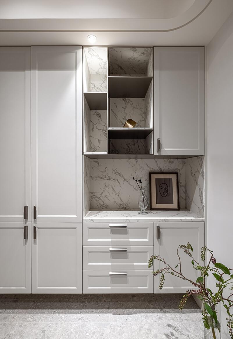 弧形不愧是最美的元素!她127㎡新家,优雅中透着一抹高级