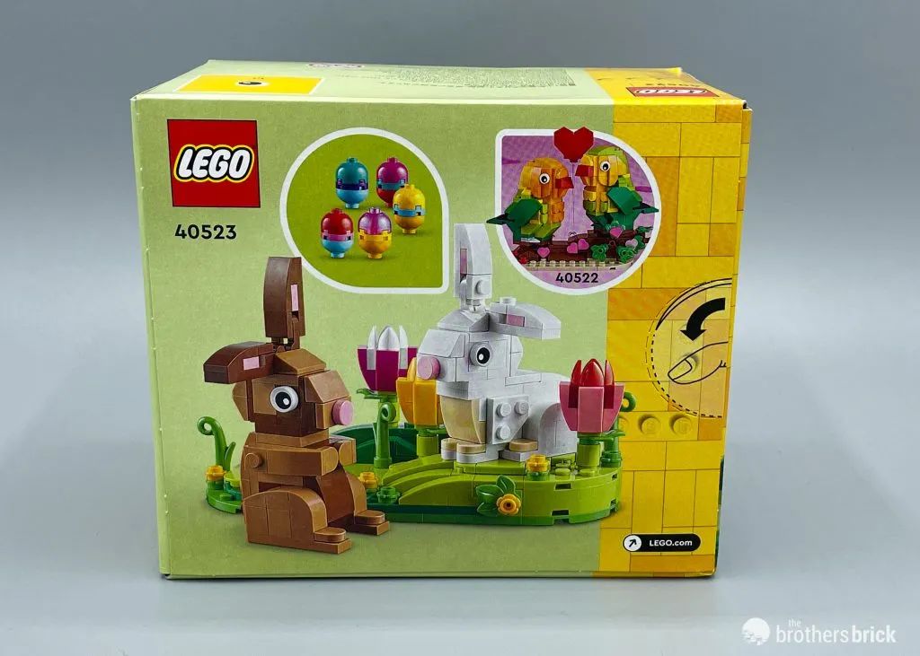 萌翻你~乐高40523复活节萌萌兔开箱评测