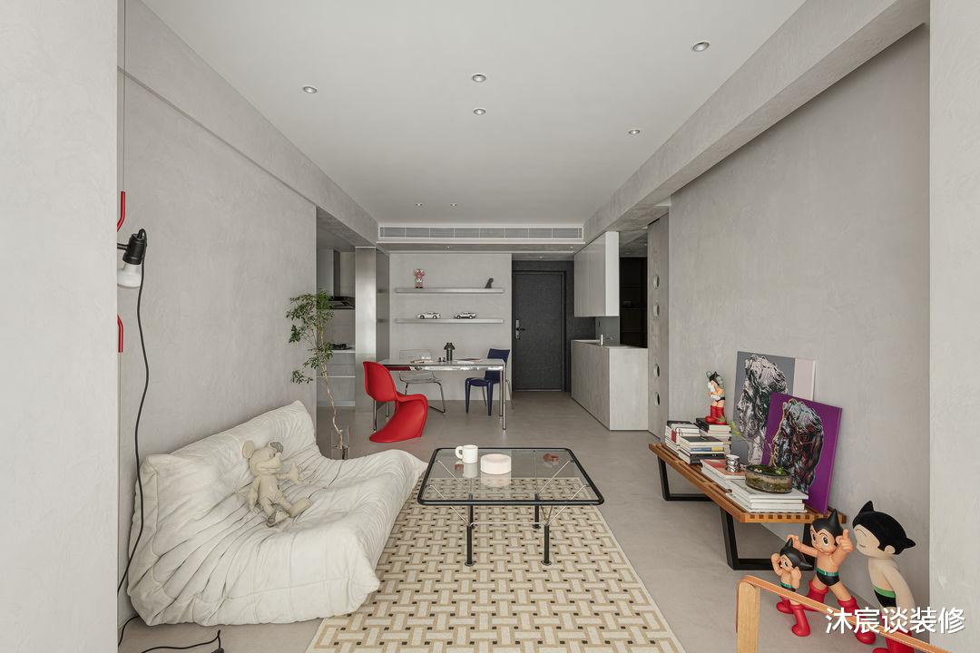 原来微水泥这么简约高级,看完她家后,感觉自己的审美也提升不少