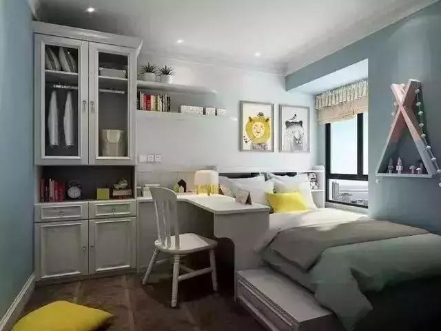 如果卧室连一张1.5米床都放不下，那请看看这份小卧室装修攻略