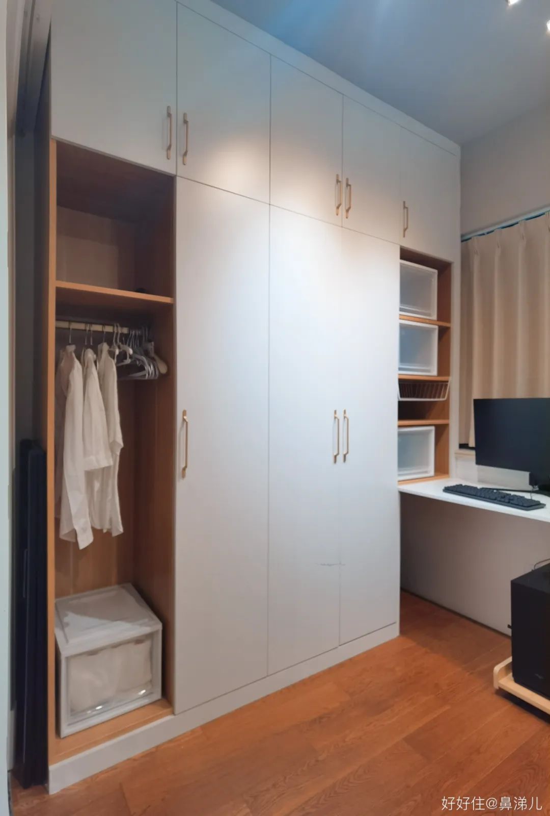 6㎡分出3个功能区!小房间显大+实用,这下有参考了