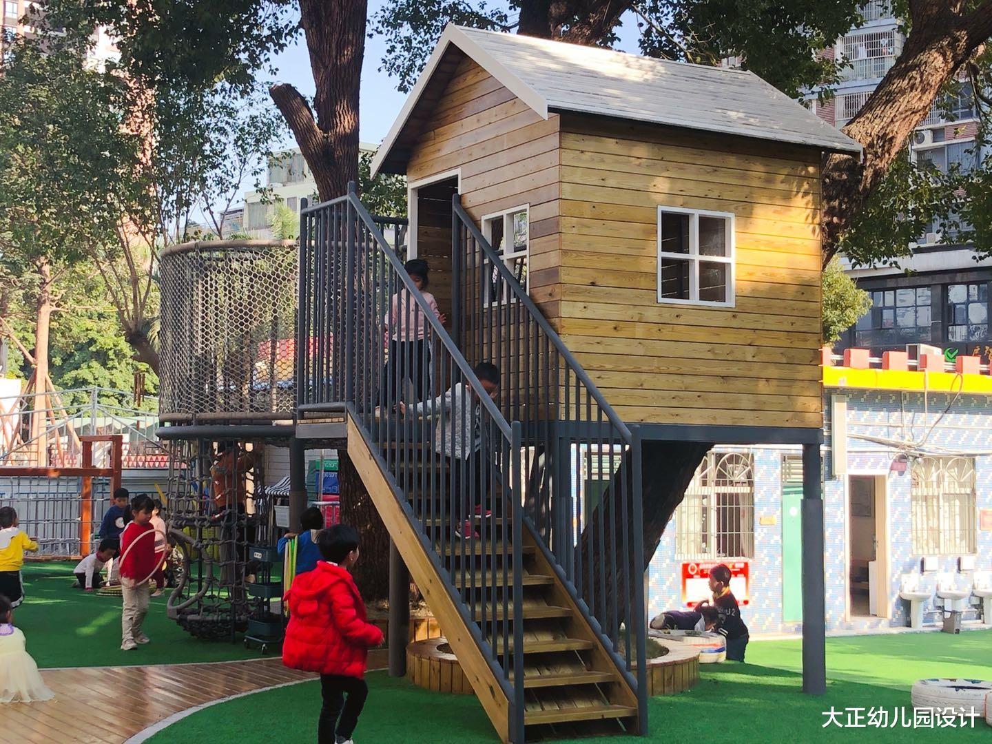 幼儿园设计施工案例:局部改造也可以很惊艳