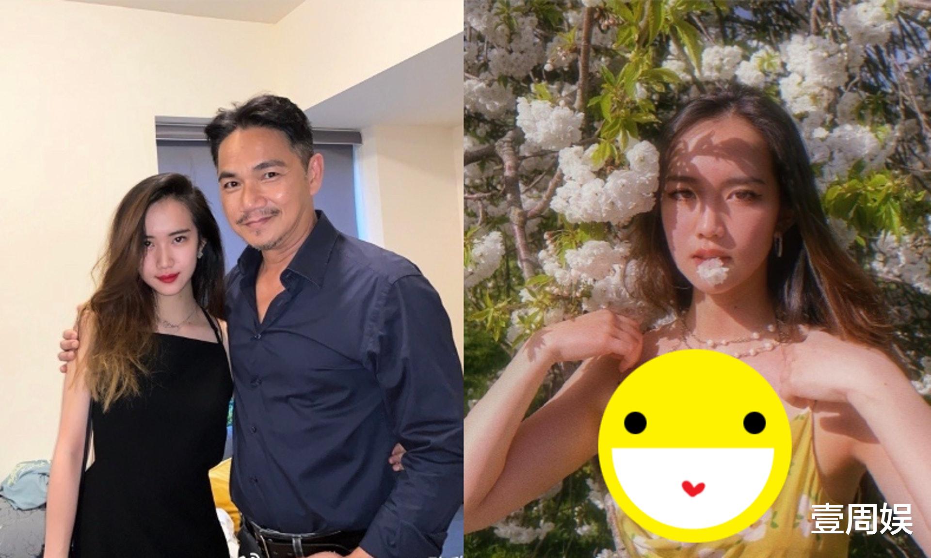 骆达华|骆达华21岁女儿晒日常,穿吊带裙躺在草坪看樱花,国外生活滋润