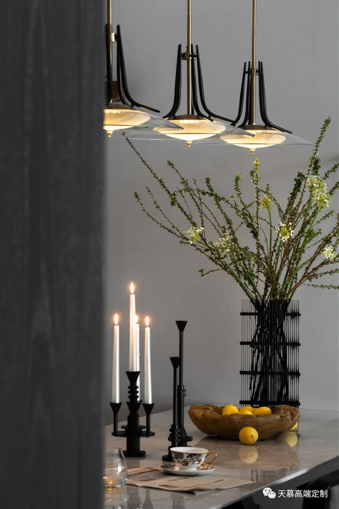 这种家装风格,使他走向高端人士阶层