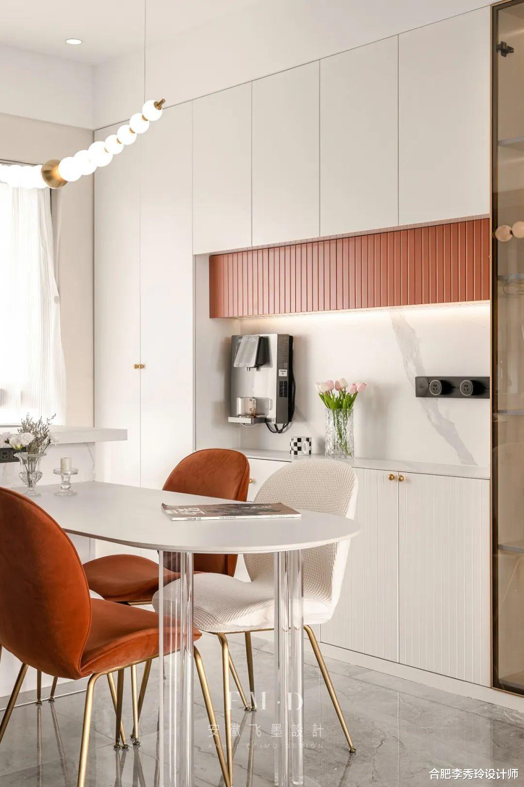 难怪对大横厅情有独钟,130㎡现代法式的家,说是小豪宅不过分