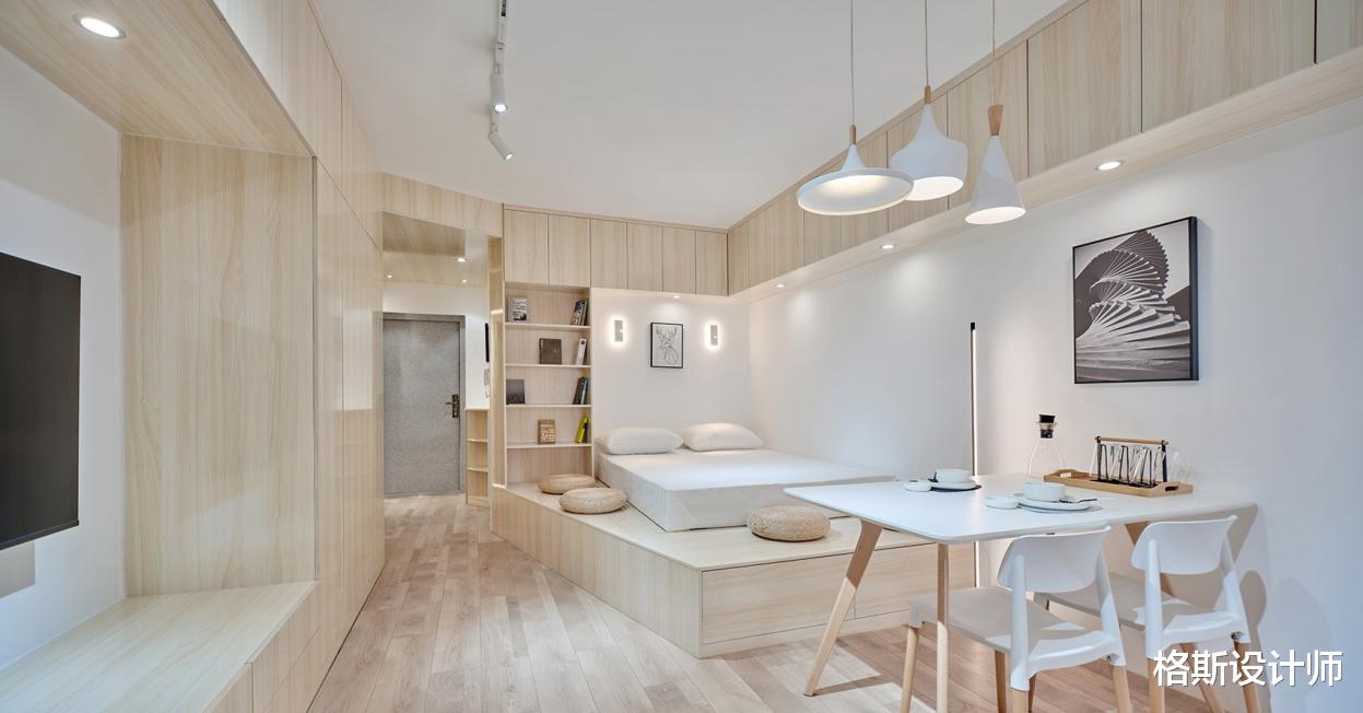 90后女孩改造36㎡精装公寓,全屋舒适治愈,过得岁月静好的日子