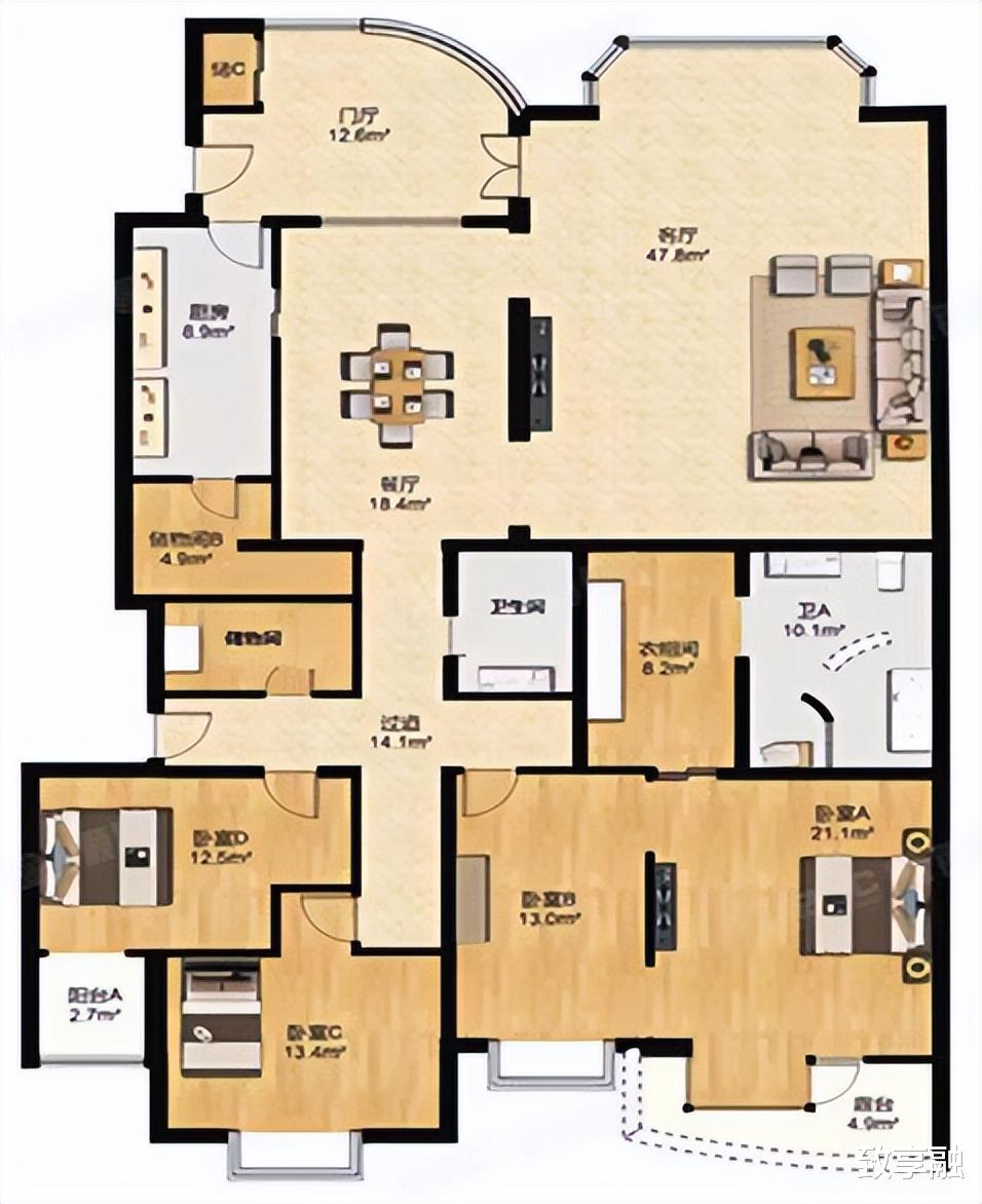 北京市|【北京东城区】水上华城两百多平米四居室改善型住房2500W起拍!