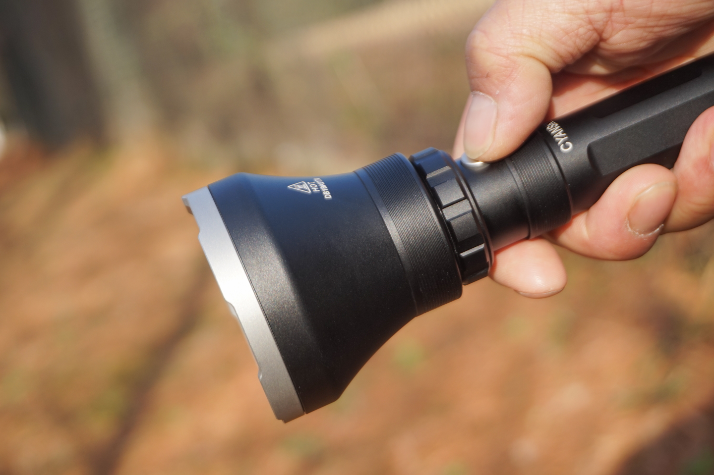 滤镜|红白绿三色变光狩猎手电CYANSKY H5