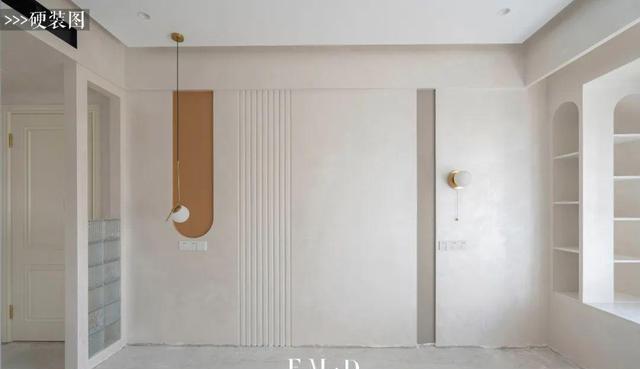 130现代法式风,好羡慕她家的大横厅,装修完说是小豪宅都行!