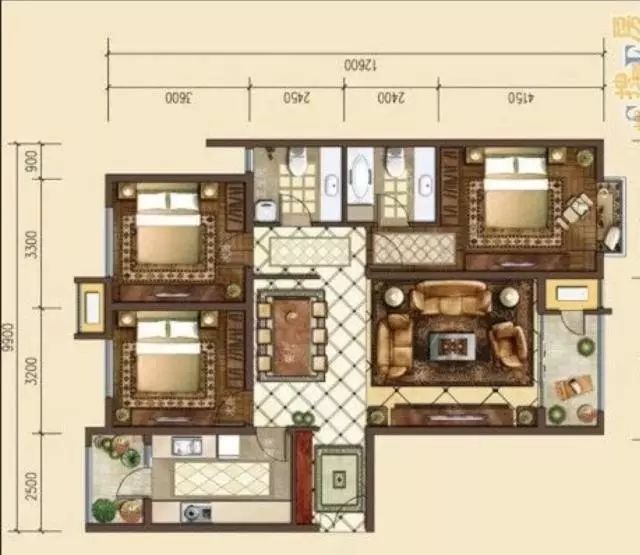 有房不懂设计，看看这套新房，全屋装修特别漂亮，电视墙很满意