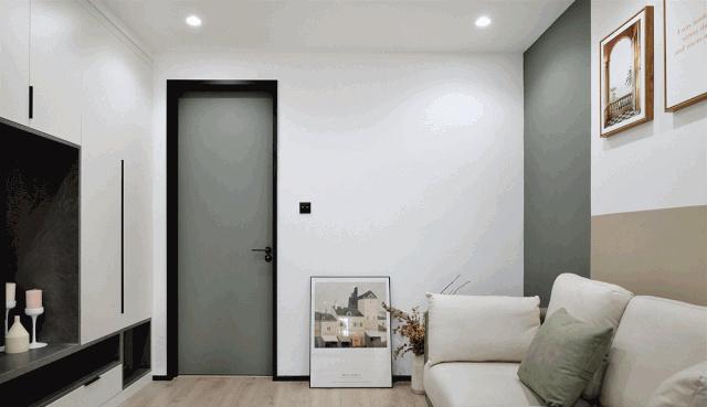 40轻奢风小户型装修,合理动线+超强收纳,打造出大平层的既视感