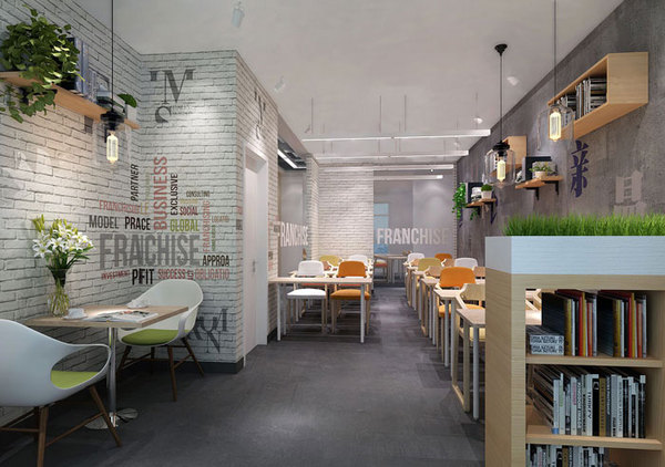 730平方中型办公室装修设计案例