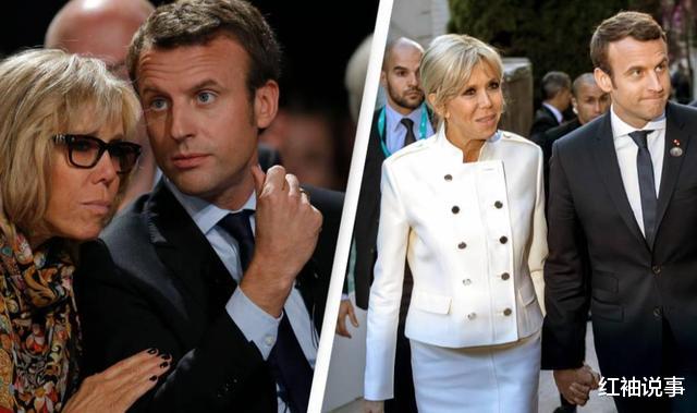 埃马纽埃尔·马克龙|69岁法国第一夫人年轻，猫眼妆容摄人心魄，难怪马克龙一见钟情