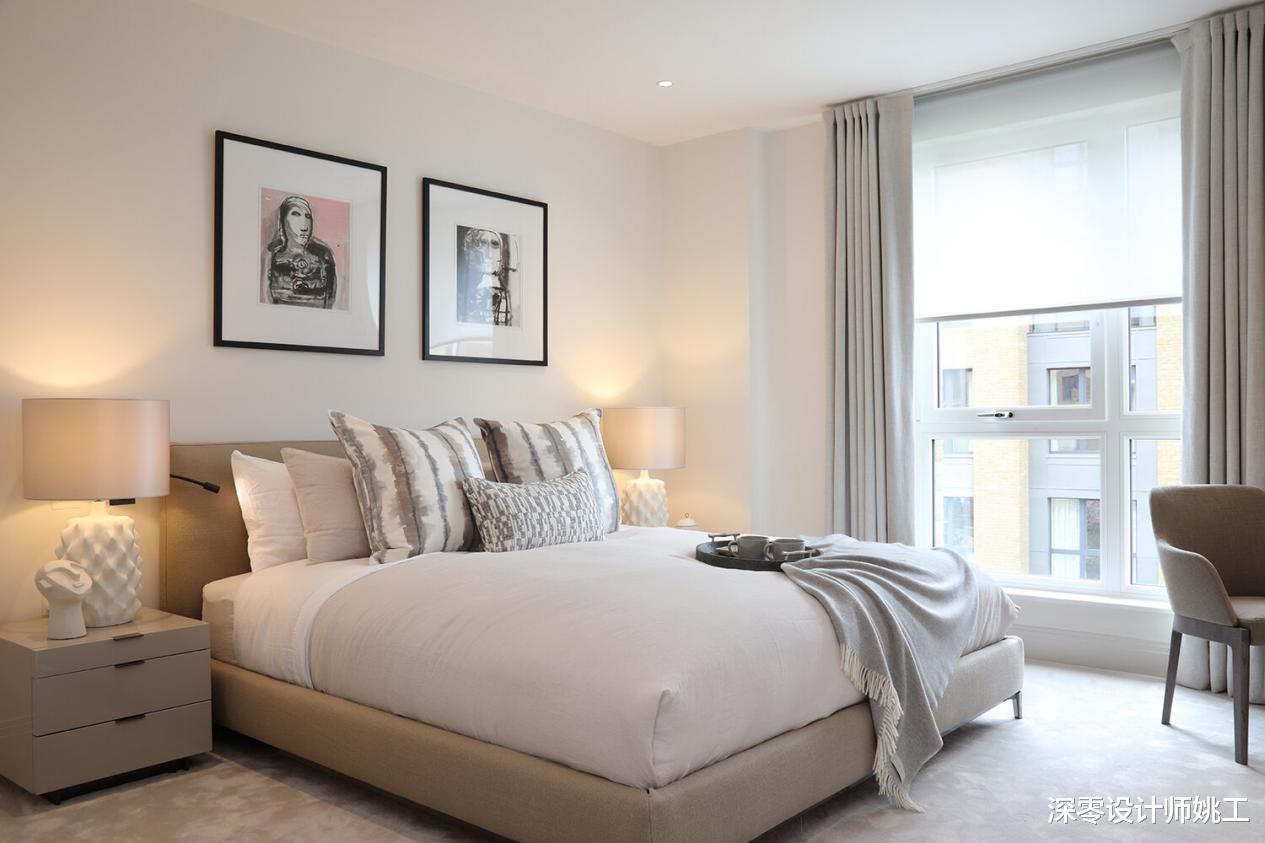 家简简单单就好，122㎡整屋刷白，搭配灰色系奠定空间清冷基调