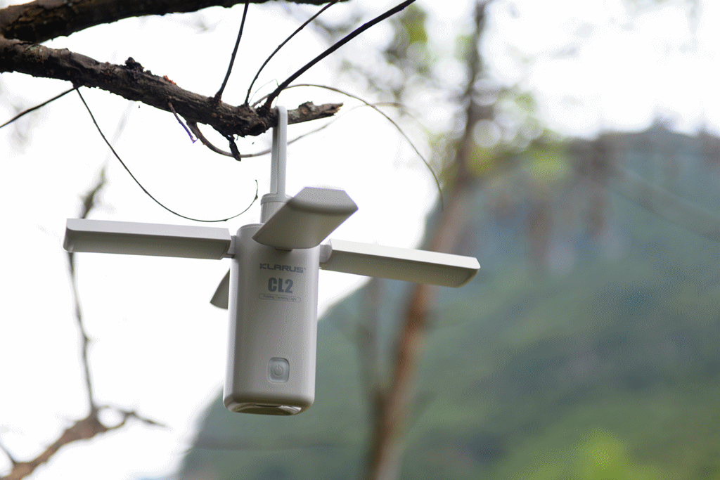 周边游|背行囊走八方路  安营帐悬四瓣花 ---凯瑞兹CL2户外露营灯简单体验