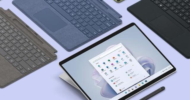 新款surfacePro9，微软新杰作，小巧便携，性能安全双升级