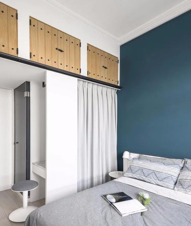 一眼倾心梦中情屋,35㎡复式港风电影质感,打造清新脱俗的家