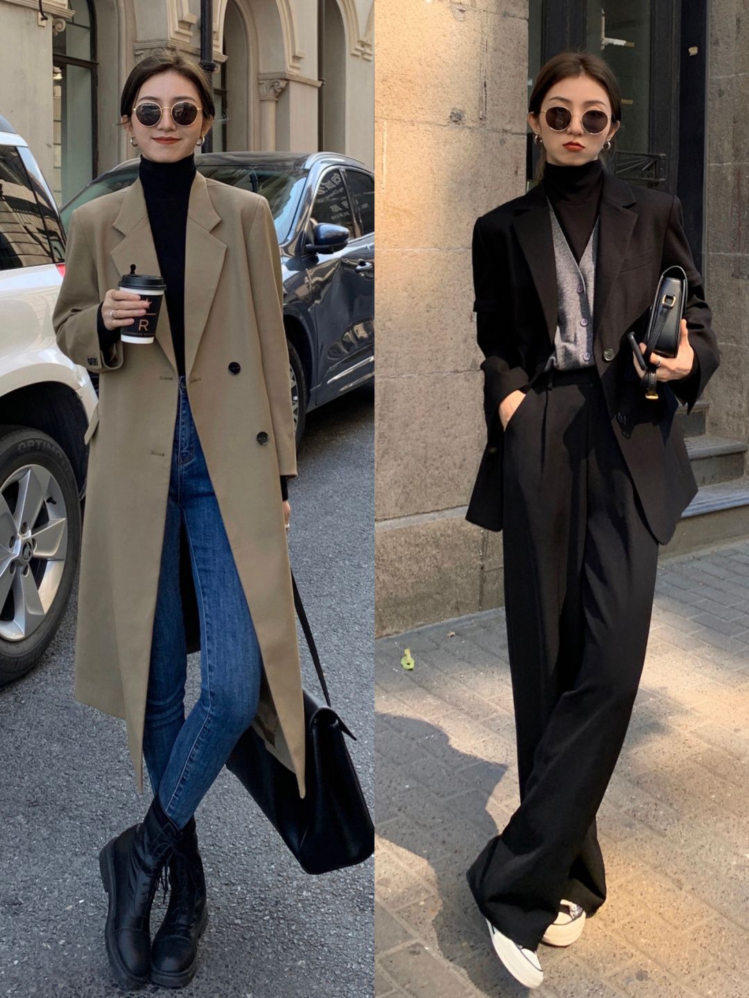 |早春不要只知道小香风，西装外套更养眼，一件西装打造多种风格