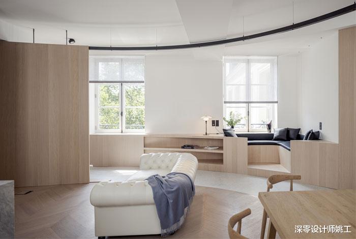 这对小夫妻真有远见，125㎡果断舍弃繁华元素，原木+简约白真大气