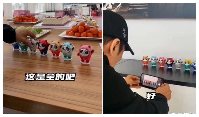 张艺谋|72岁张艺谋童心未泯！拆盲盒太刺激，办公室布置随之曝光