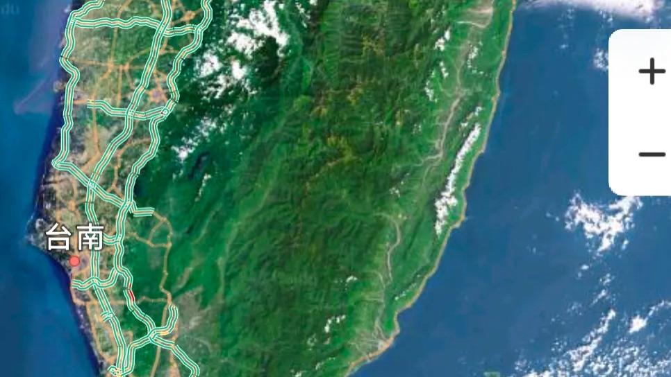 台湾|百度地图、高德地图等地图软件已经更新了，台湾省的卫星地图